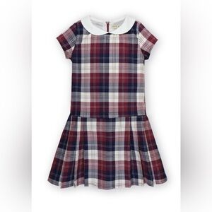 Hope & Henry Organic Peter Pan Collar Pleated Dress Girl’s size 10 NWT